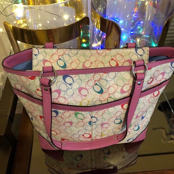 Coach Leather Tote - Picture 5 of 14